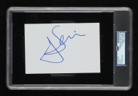 Jerry Seinfeld Signed Index Card (PSA) at PristineAuction.com