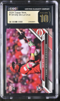 Elly De La Cruz 2024 Topps Now #734 RC (CGC PRISTINE 10 | Black Label) at PristineAuction.com
