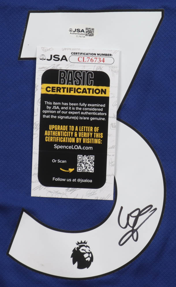 Wesley Fofana Signed Chelsea F.C. Nike Authentic Jersey (JSA) at PristineAuction.com Wesley Fofana Signed Chelsea F.C. Nike Authentic Jersey (JSA) at PristineAuction.com