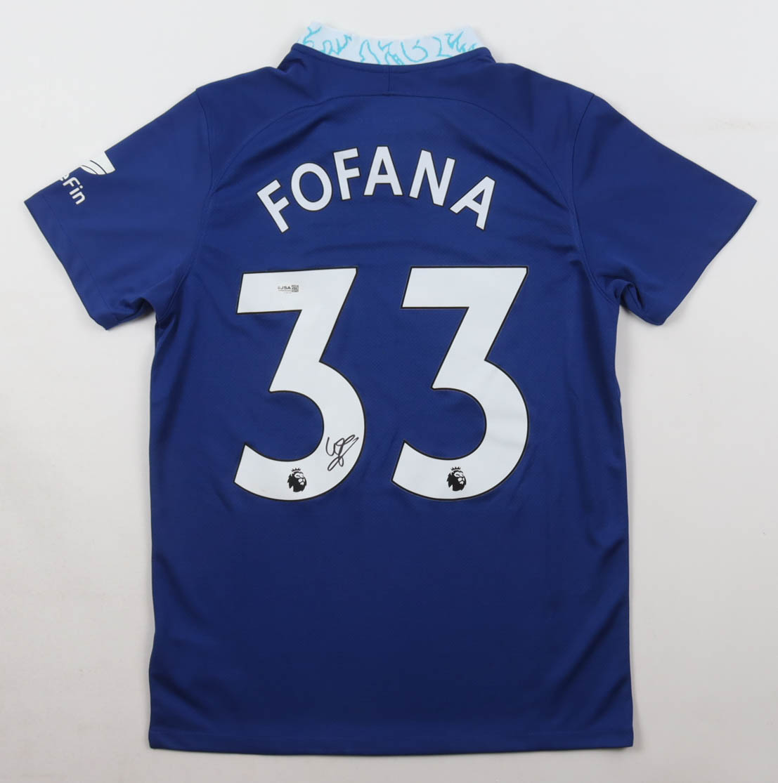 Wesley Fofana Signed Chelsea F.C. Nike Authentic Jersey (JSA) at PristineAuction.com Wesley Fofana Signed Chelsea F.C. Nike Authentic Jersey (JSA) at PristineAuction.com