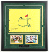 Rory McIlroy Signed Custom Framed Masters Tournament Golf Pin Flag (PSA) at PristineAuction.com