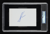 Shania Twain Signed Index Card (PSA) at PristineAuction.com
