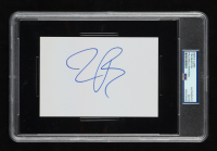 Tim Burton Signed Index Card (PSA) at PristineAuction.com