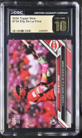 Elly De La Cruz 2024 Topps Now #734 RC (CGC PRISTINE 10 | Black Label) at PristineAuction.com