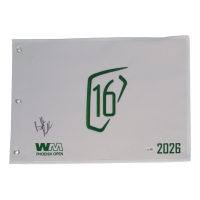 Brooks Koepka Signed 2026 Waste Management Open Golf Pin Flag (JSA) at PristineAuction.com