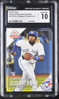 Vladimir Guerrero Jr. 2019 Topps National Baseball Card Day #NTCDG-2 RC (CGC 10) at PristineAuction.com