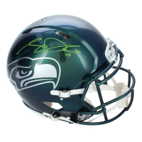 Sam Darnold Signed Seahawks Full-Size Authentic On-Field Rivalries Alternate Speed Helmet (Beckett) at PristineAuction.com