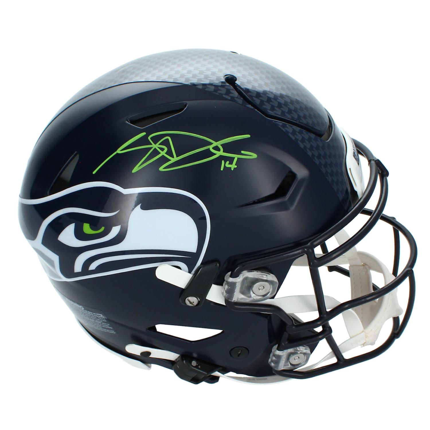 Sam Darnold Signed Seahawks Full-Size Authentic On-Field Speedflex Helmet (Beckett) at PristineAuction.com Sam Darnold Signed Seahawks Full-Size Authentic On-Field Speedflex Helmet (Beckett) at PristineAuction.com