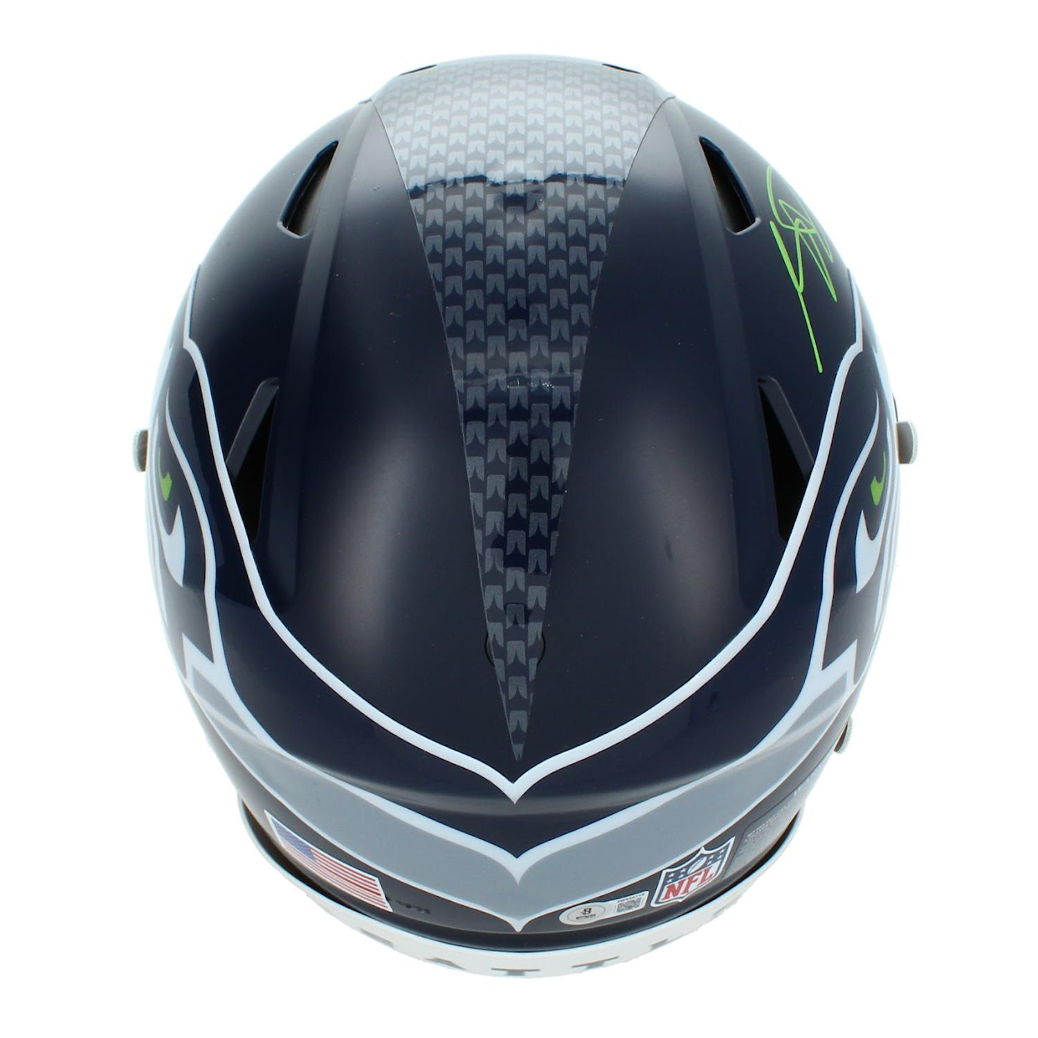 Sam Darnold Signed Seahawks Full-Size Authentic On-Field Speedflex Helmet (Beckett) at PristineAuction.com Sam Darnold Signed Seahawks Full-Size Authentic On-Field Speedflex Helmet (Beckett) at PristineAuction.com