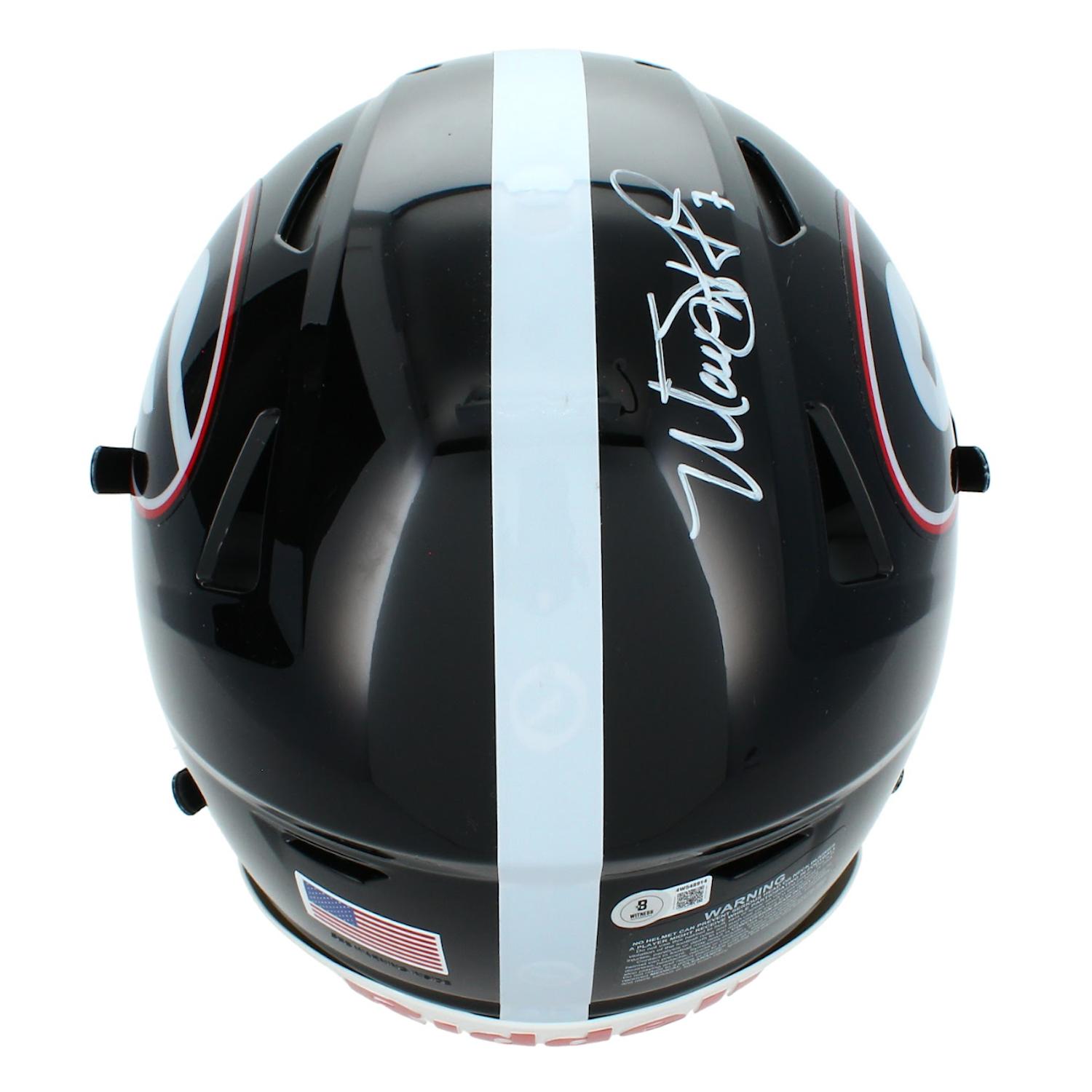 Matthew Stafford Signed Georgia Bulldogs Full-Size Authentic On-Field Speedflex Helmet (Beckett) at PristineAuction.com Matthew Stafford Signed Georgia Bulldogs Full-Size Authentic On-Field Speedflex Helmet (Beckett) at PristineAuction.com