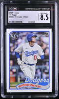Shohei Ohtani 2024 Topps '89 Topps Series 2 #89B21 (CGC 8.5) at PristineAuction.com
