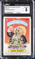 Barfin' Bart 1986 Topps Garbage Pail Kids #162b (CGC 8) at PristineAuction.com
