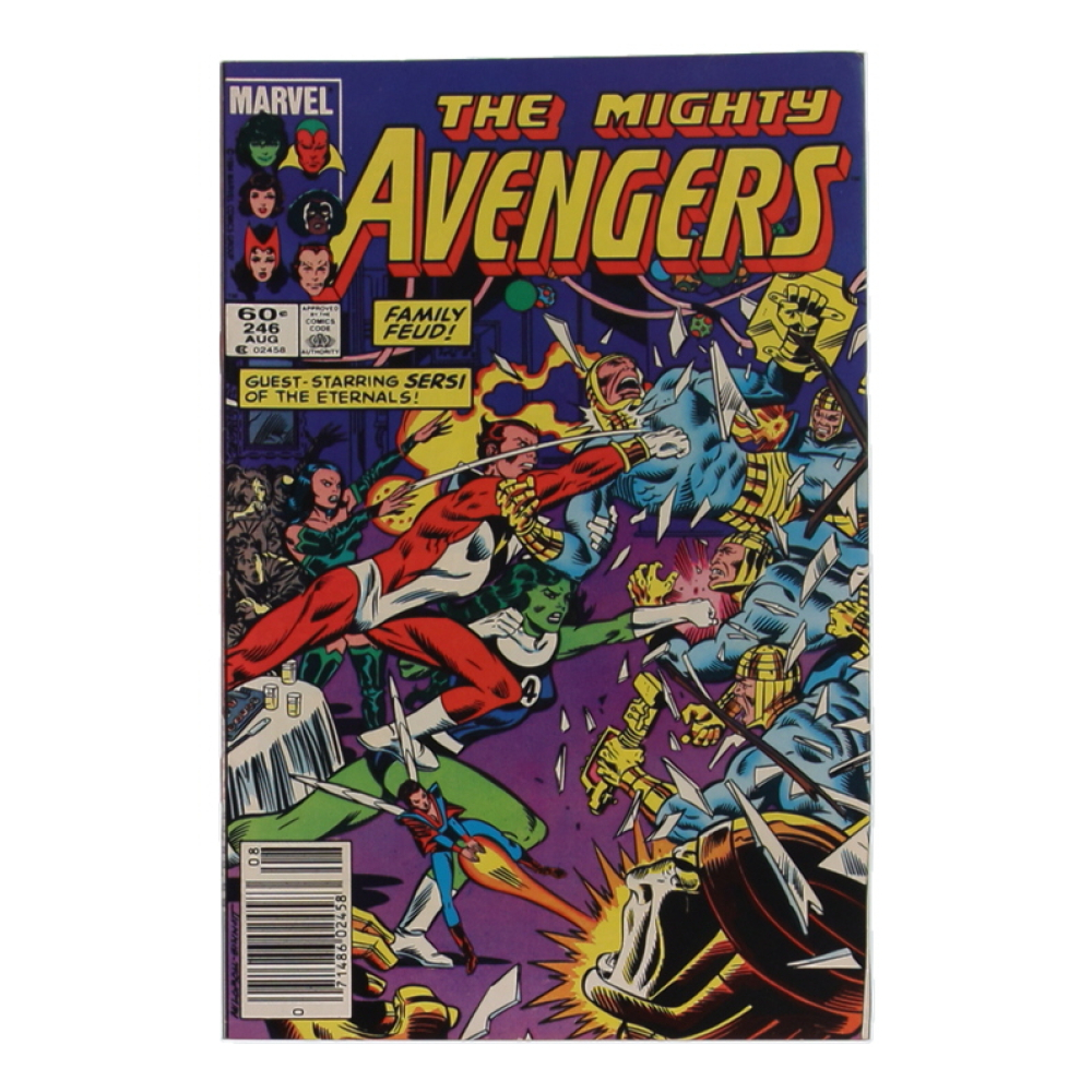 1984 "The Mighty Avengers" #246 Marvel Comic Book at PristineAuction.com