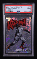 Ronald Acuna Jr. 2021 Panini Absolute Kaboom! #K11 (PSA 9) at PristineAuction.com