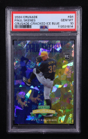 Paul Skenes 2024 Panini Crusade Cracked Ice Blue #84 RC (PSA 10) at PristineAuction.com