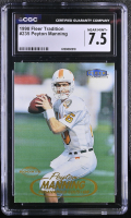Peyton Manning 1998 Fleer Tradition #235 RC (CGC 7.5) at PristineAuction.com