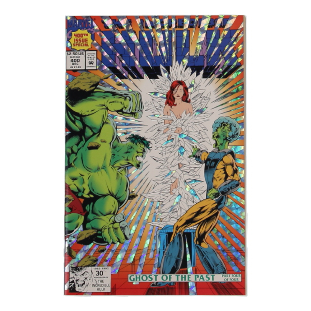 1992 "The Incredible Hulk" #400 Marvel Comic Book at PristineAuction.com