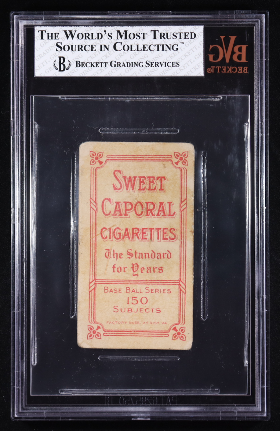 Christy Mathewson 1909-11 T206 #309 / White Cap (BVG 1.5) at PristineAuction.com Christy Mathewson 1909-11 T206 #309 / White Cap (BVG 1.5) at PristineAuction.com