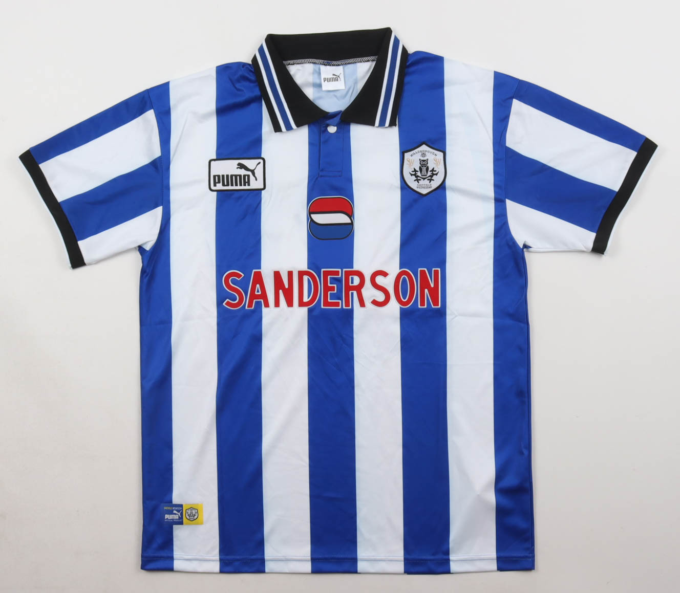 Paolo Di Canio Signed Sheffield Wednesday F.C. Puma Authentic Jersey (JSA) at PristineAuction.com Paolo Di Canio Signed Sheffield Wednesday F.C. Puma Authentic Jersey (JSA) at PristineAuction.com