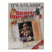 Magic Johnson & Larry Bird Signed 1992 Sports Illustrated Magazine Inscribed "HOF 02" & "Showtime" (JSA) at PristineAuction.com