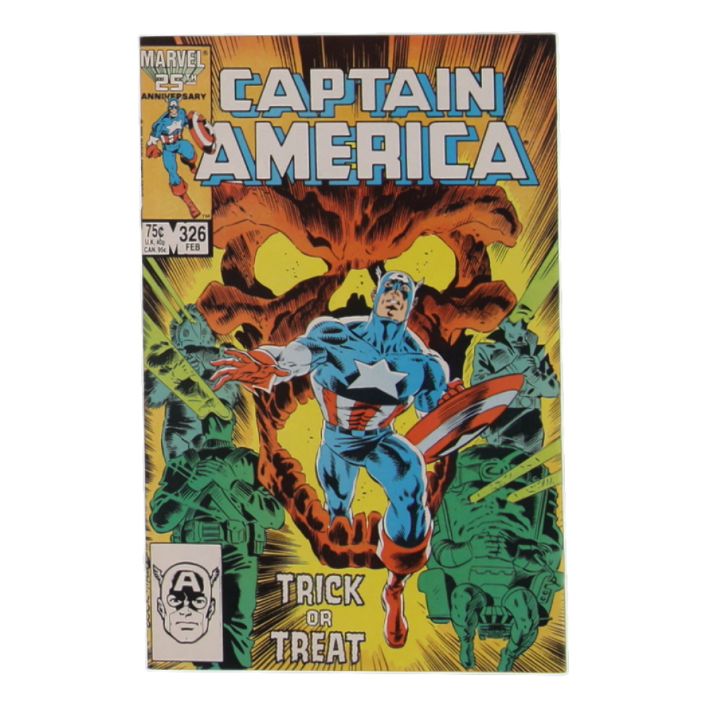 1987 "Captain America" #326 Marvel Comic Book at PristineAuction.com
