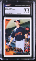 Buster Posey 2010 Topps #2 RC (CGC 7.5) at PristineAuction.com
