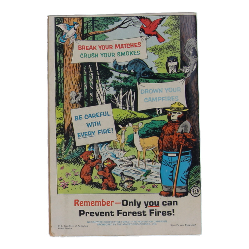 1969 "The True Story of Smokey Bear" Comic Book at PristineAuction.com 1969 "The True Story of Smokey Bear" Comic Book at PristineAuction.com