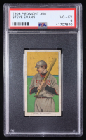 Steve Evans 1909-11 T206 #165 (PSA 4) at PristineAuction.com