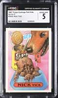 Nick Yick 1987 Topps Garbage Pail Kids #362b (CGC 5) at PristineAuction.com