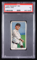 Birdie Cree 1909-11 T206 #112 (PSA 3) at PristineAuction.com