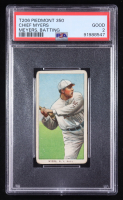 Chief Myers 1909-11 T206 #334 / Batting (PSA 2) at PristineAuction.com