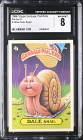 Dale Snail 1986 Topps Garbage Pail Kids #145a (CGC 8) at PristineAuction.com