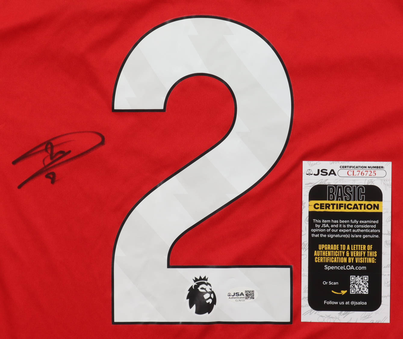 William Saliba Signed Arsenal Adidas Authentic Jersey (Beckett) at PristineAuction.com William Saliba Signed Arsenal Adidas Authentic Jersey (Beckett) at PristineAuction.com
