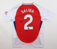 William Saliba Signed Arsenal Adidas Authentic Jersey (Beckett) at PristineAuction.com