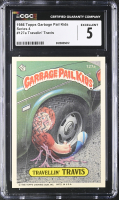 Travellin' Travis 1986 Topps Garbage Pail Kids #127a (CGC 5) at PristineAuction.com