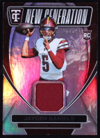 Jayden Daniels 2024 Totally Certified New Generation Jerseys #3 RC at PristineAuction.com