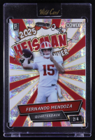 Fernando Mendoza 2025 Wild Card Comix 2025 Heisman Winner Red and White Shimmer #ACHOFM04 RC #2/4 at PristineAuction.com