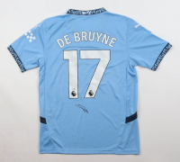 Kevin De Bruyne Signed Manchester City Puma Authentic Jersey (JSA) at PristineAuction.com