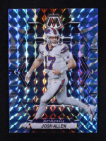 Josh Allen 2023 Panini Mosaic Mosaic Reactive Blue #21 at PristineAuction.com