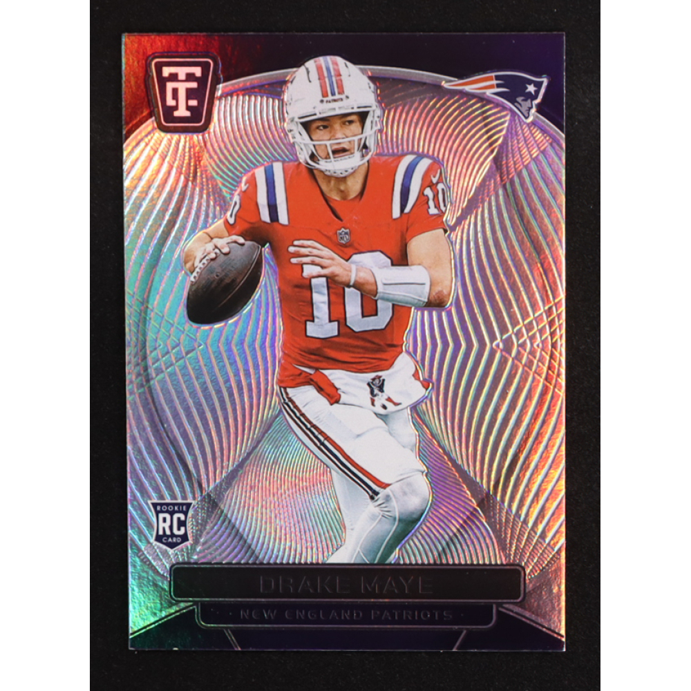 Drake Maye 2024 Totally Certified Mirror #121 RC at PristineAuction.com