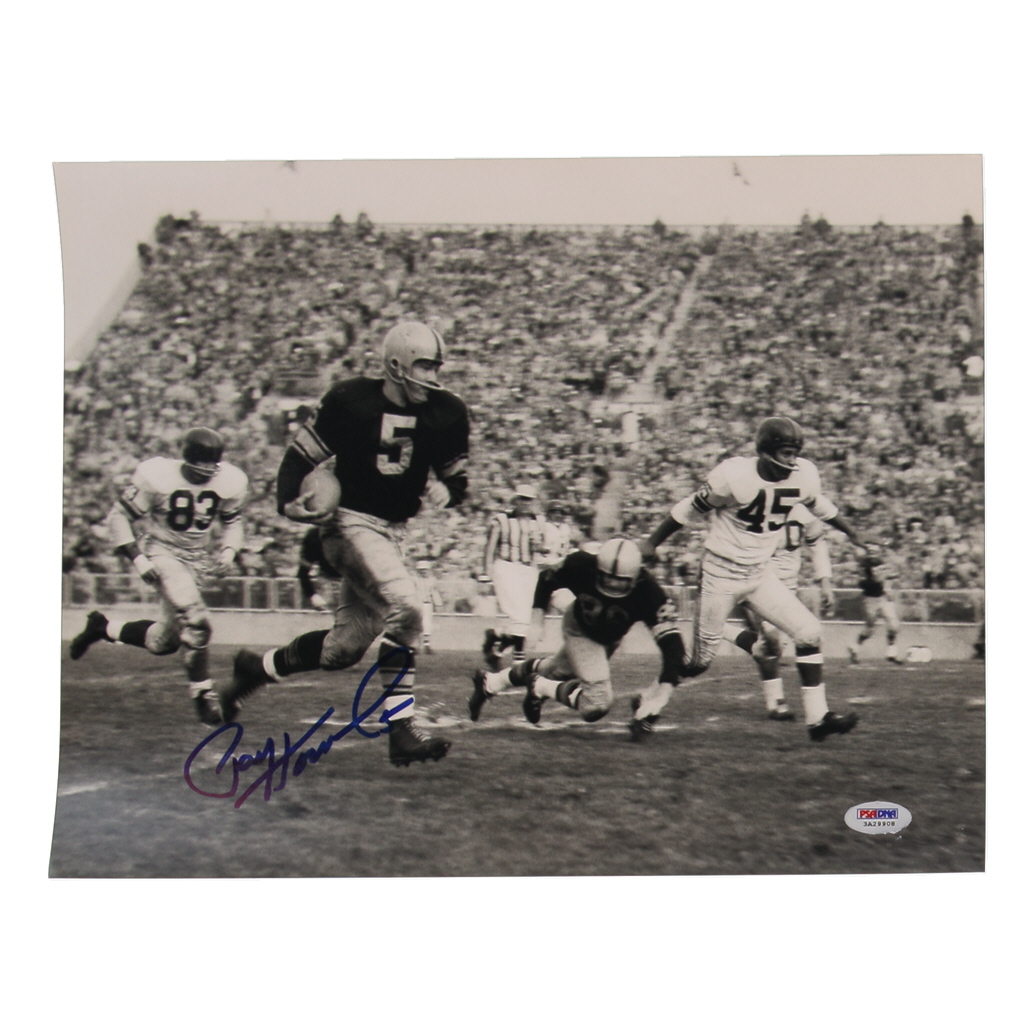 Paul Hornung Signed Notre Dame Fighting Irish 11x14 Photo (PSA) at PristineAuction.com Paul Hornung Signed Notre Dame Fighting Irish 11x14 Photo (PSA) at PristineAuction.com