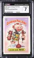 Second Hand Rose 1986 Topps Garbage Pail Kids #129a (CGC 7) at PristineAuction.com