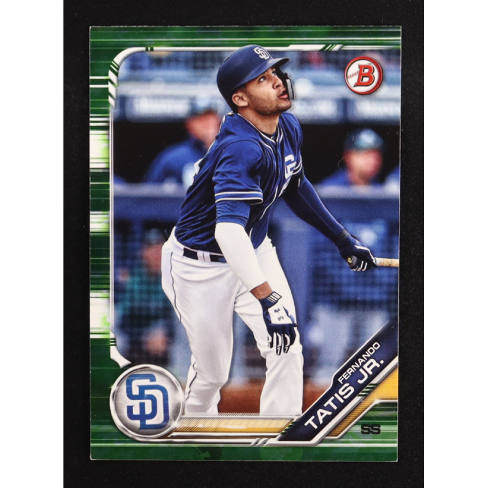 Fernando Tatis Jr. 2019 Bowman Prospects Camo #BP25 RC at PristineAuction.com