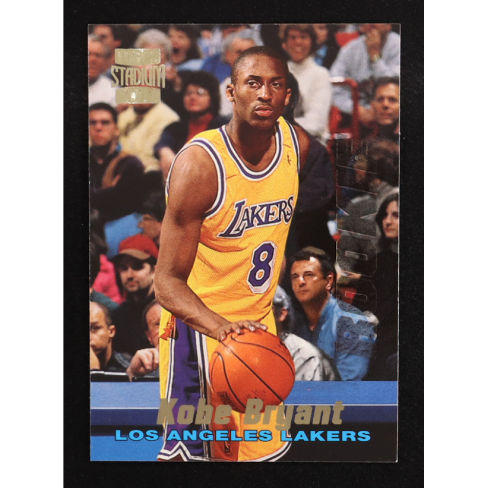 Kobe Bryant 1996-97 Stadium Club Rookies 1 #R12 RC at PristineAuction.com
