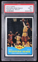 Wilt Chamberlain 1973-74 Topps #64 / Western Semis (PSA 7) (ST) at PristineAuction.com