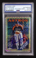 Nolan Ryan Signed 2023 Topps '88 Topps Silver Pack Chrome #T88C76 (PSA | Autograph Graded Authentic) at PristineAuction.com