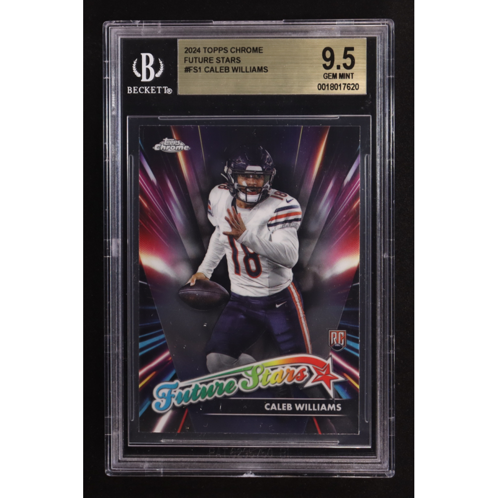Caleb Williams 2024 Topps Chrome Future Stars #FS1 RC (BGS 9.5) at PristineAuction.com