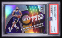 Stephen Curry 2021-22 Donruss Optic Express Lane Purple #4 (PSA 10) at PristineAuction.com