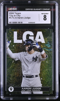 Aaron Judge 2024 Topps City to City #CTC8 (CGC 8) at PristineAuction.com