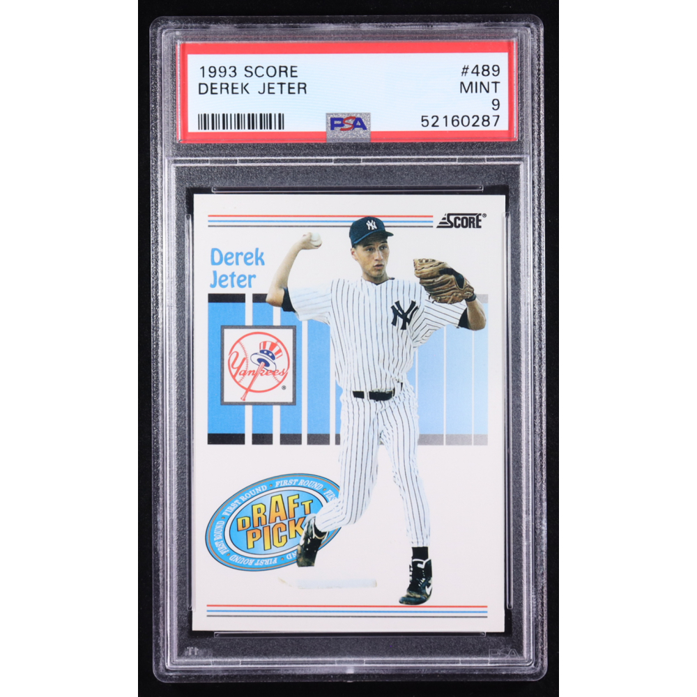 Derek Jeter 1993 Score #489 RC (PSA 9) at PristineAuction.com